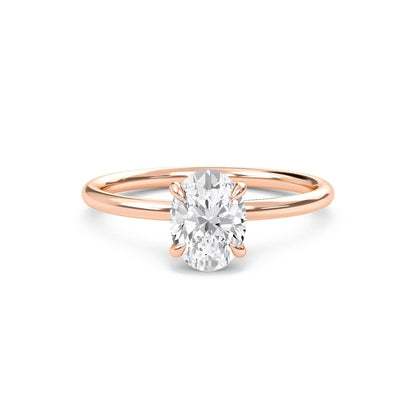 2.00 Carat Liberty Oval Cut Diamond Engagement Ring for Women – Elegant Bridal Jewelry