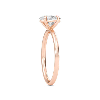 2.00 Carat Liberty Oval Cut Diamond Engagement Ring for Women – Elegant Bridal Jewelry