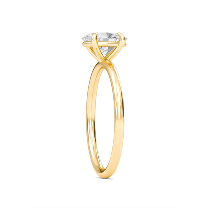 2.00 Carat Liberty Oval Cut Diamond Engagement Ring for Women – Elegant Bridal Jewelry