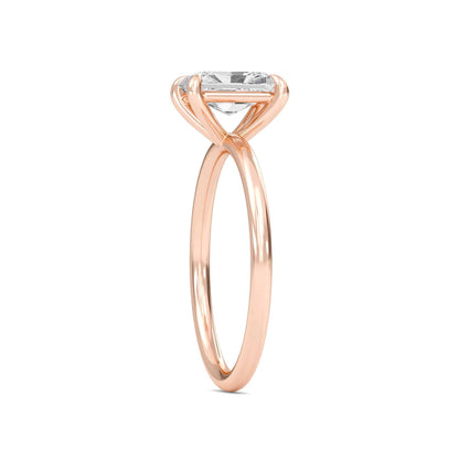 2 Carat Radiant Cut Solitaire Diamond Engagement Ring – Elegant Bridal Jewelry