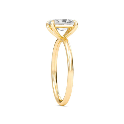 2 Carat Radiant Cut Solitaire Diamond Engagement Ring – Elegant Bridal Jewelry