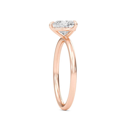 2 Carat Heart Cut Solitaire Diamond Engagement Ring – Elegant Bridal Jewelry