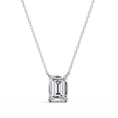 Ivy Grace Emerald Diamond Pendant