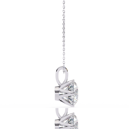 Pure Spark Round Diamond Pendant (Chain Sold Separately)