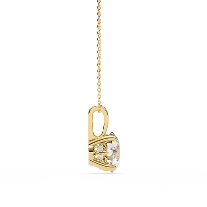 Ivy Cushion Diamond Pendant (Chain Sold Separately)