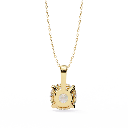 Ivy Cushion Diamond Pendant (Chain Sold Separately)