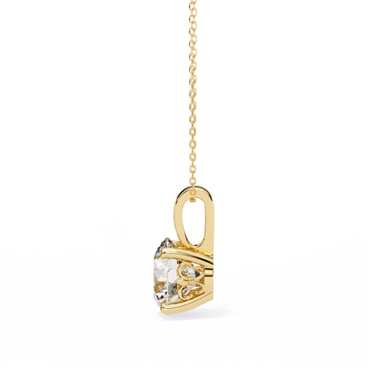 Ivy Cushion Diamond Pendant (Chain Sold Separately)