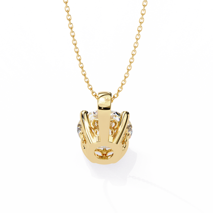 Ivy Cushion Diamond Pendant (Chain Sold Separately)