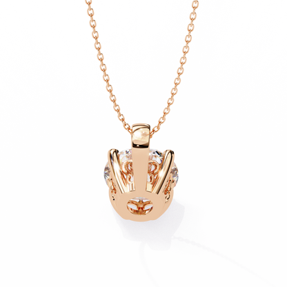 Ivy Cushion Diamond Pendant (Chain Sold Separately)