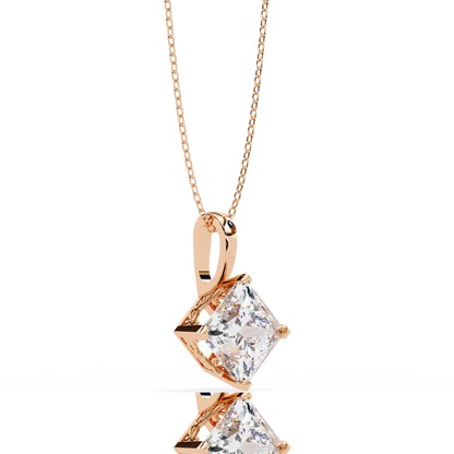 Ivy Princess Diamond Pendant (Chain Sold Separately)