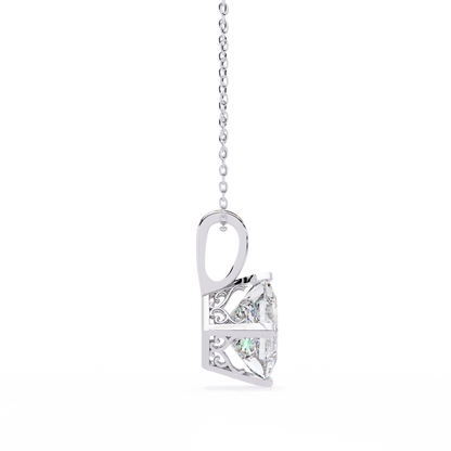 Ivy Princess Diamond Pendant (Chain Sold Separately)