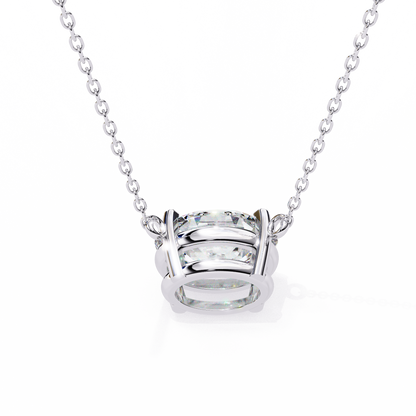 LGD Solitaire Pendant Oval Stone (1.66ct) In 14K Gold Without Chain