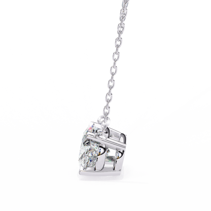 Ivy Grace Oval Diamond Pendant