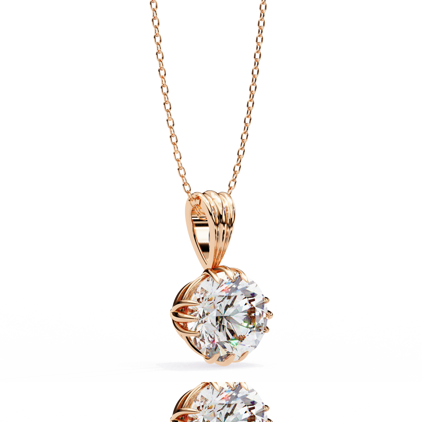 vesta diamond pendant (chain sold separately)
