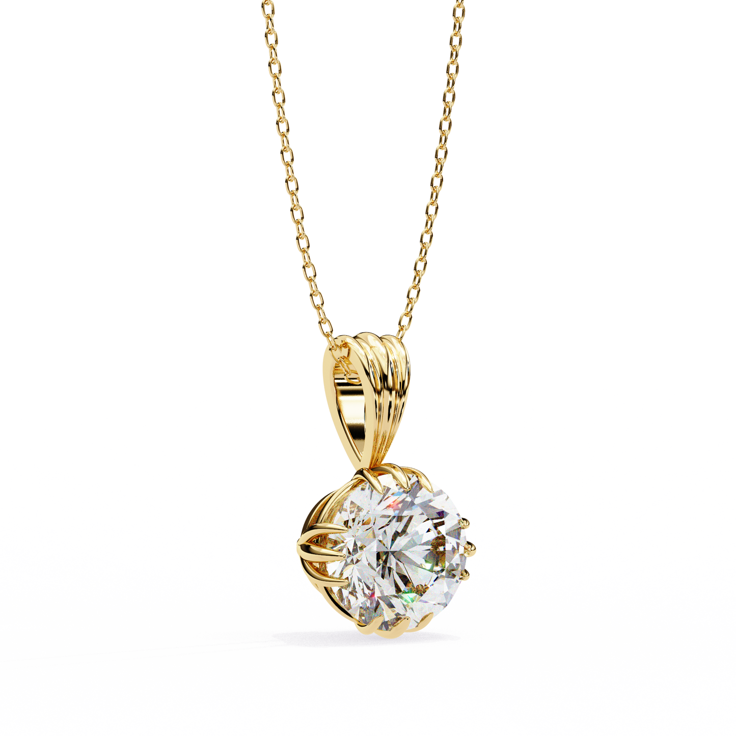 vesta diamond pendant (chain sold separately)