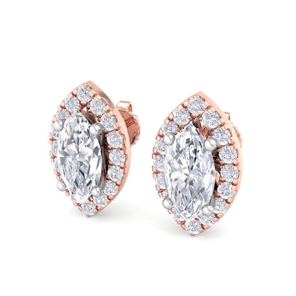 1.64 Carat Marquise Cut Diamond Studs Earrings – Luxury Diamond Jewelry