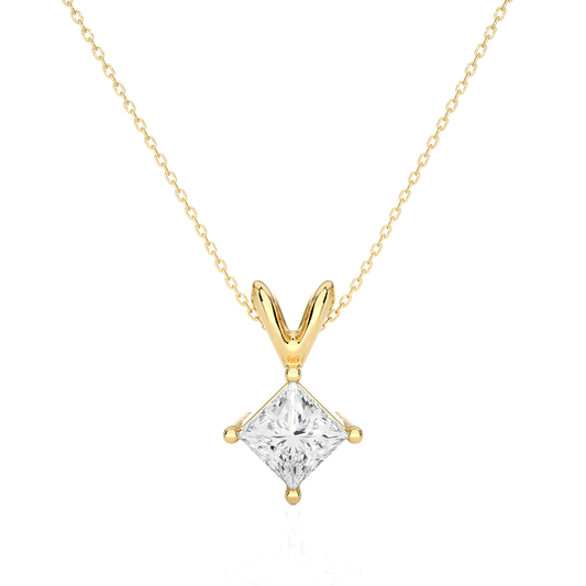 Stellar Princess Diamond Pendant (Chain Sold Separately)