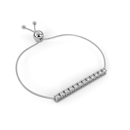 Lustre Line Diamond Bracelet