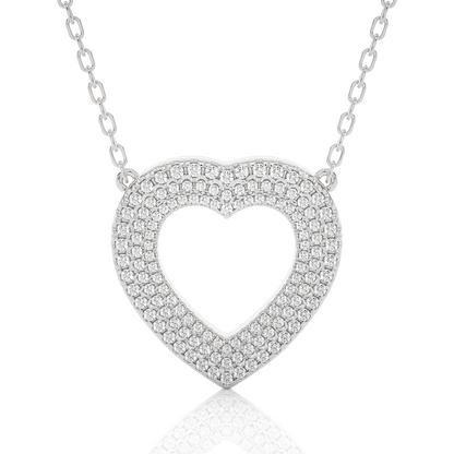 Eternal Heartbeat Diamond Pendant