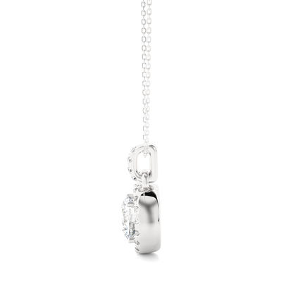 Montara Round Diamond Pendant
