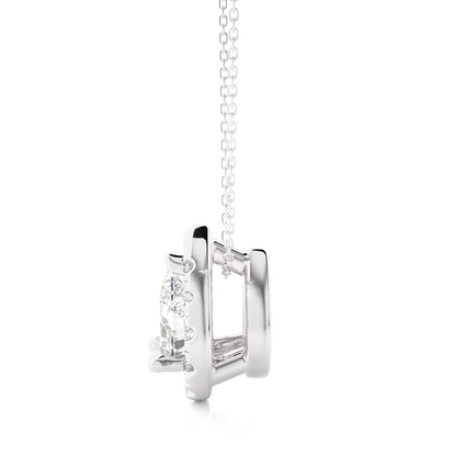 Teardrop Diamond Pendant (Chain Sold Separately)
