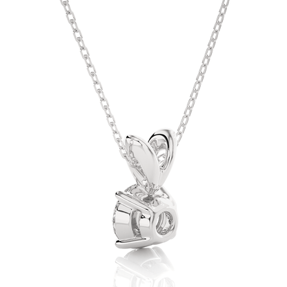 Stellar Round Diamond Pendant (Chain Sold Separately)