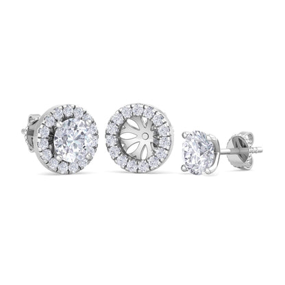 1.60 Carat Round Cut Diamond Studs Earrings – Luxury Diamond Jewelry