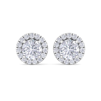 1.60 Carat Round Cut Diamond Studs Earrings – Luxury Diamond Jewelry