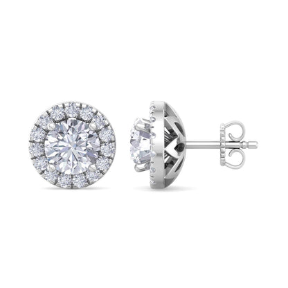 1.60 Carat Round Cut Diamond Studs Earrings – Luxury Diamond Jewelry