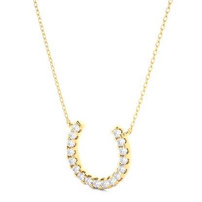 Luminous Round Diamond Pendant