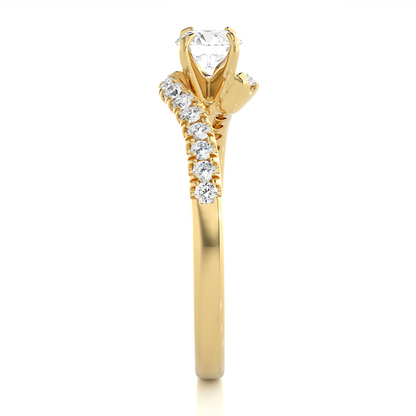 1.18 Carat Round Cut Diamond Solitaire Engagement Ring for Women – Classic Bridal Jewelry