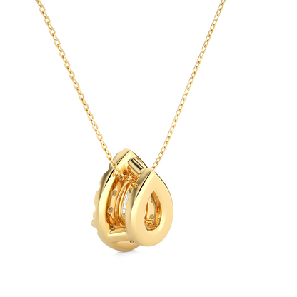 Teardrop Diamond Pendant (Chain Sold Separately)