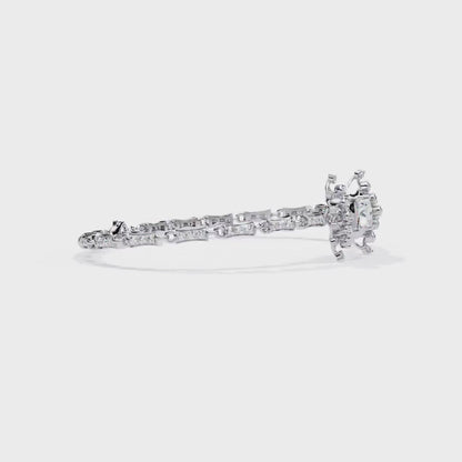 1.65 Carat Princess Cut Diamond Bracelet – Luxury Tennis Jewelry