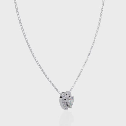 Heart Shape Diamond Pendant Necklace – Romantic Fine Jewelry