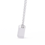 2.00 Carat Emerald Cut Diamond Solitaire Pendant Necklace – Fine Jewelry - Image 2