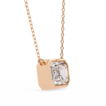 2.00 Carat Emerald Cut Diamond Solitaire Pendant Necklace – Fine Jewelry - Image 13
