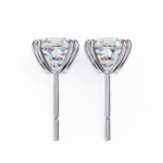 2.25 Carat Cushion Cut Diamond Stud Earrings - Classic Jewelry - Image 5