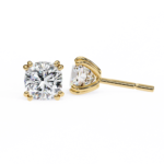2.25 Carat Cushion Cut Diamond Stud Earrings - Classic Jewelry - Image 8