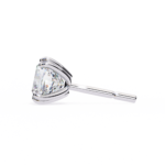 2.25 Carat Cushion Cut Diamond Stud Earrings - Classic Jewelry - Image 4