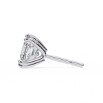 2.50 Carat Princess Cut Diamond Stud Earrings - Modern Jewelry - Image 4