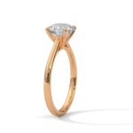 2.00 Carat Round Solitaire Diamond Engagement Ring for Women - Image 9