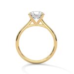 2.00 Carat Round Solitaire Diamond Engagement Ring for Women - Image 5