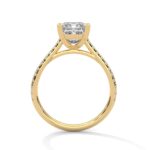 Elegant 2.22 CT Princess Cut Solitaire Diamond Ring – Perfect for Engagements - Image 5