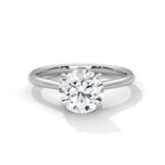 2.00 Carat Round Solitaire Diamond Engagement Ring for Women