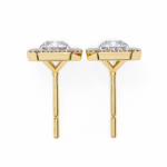 2.84 Carat Radiant Cut Diamond Halo Earrings – Luxury Fine Jewelry - Image 8