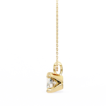 2.00 Carat Round Brilliant Cut Diamond Solitaire Pendant Necklace - Elegant Luxury Jewelry - Image 11