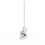 2.00 Carat Round Brilliant Cut Diamond Solitaire Pendant Necklace - Elegant Luxury Jewelry - Image 4