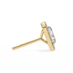 2.84 Carat Radiant Cut Diamond Halo Earrings – Luxury Fine Jewelry - Image 7