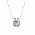 2.00 Carat Round Brilliant Cut Diamond Solitaire Pendant Necklace – Classic Fine Jewelry - Image 5