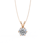 2.00 Carat Round Brilliant Cut Diamond Solitaire Pendant Necklace – Classic Fine Jewelry - Image 14